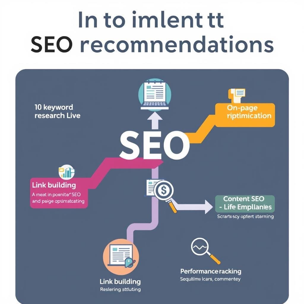 SEO recommendations implementation steps