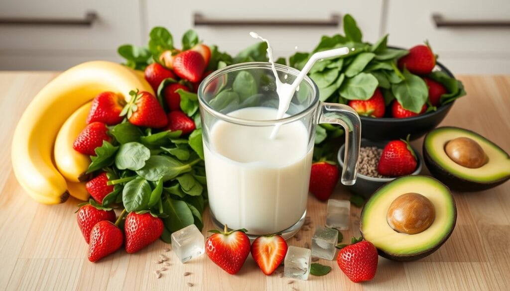 healthy smoothie ingredients