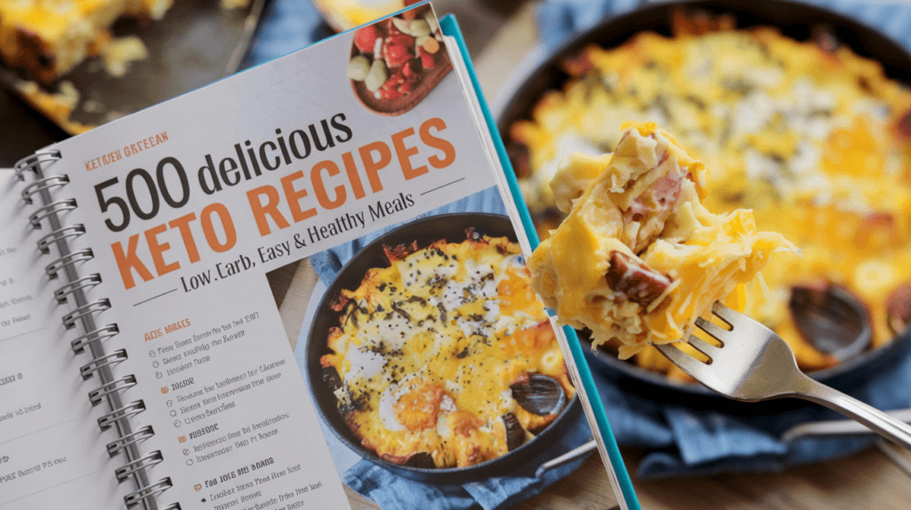 500 Delicious Keto Recipes Cookbook | Low-Carb, Easy & Healthy Meals