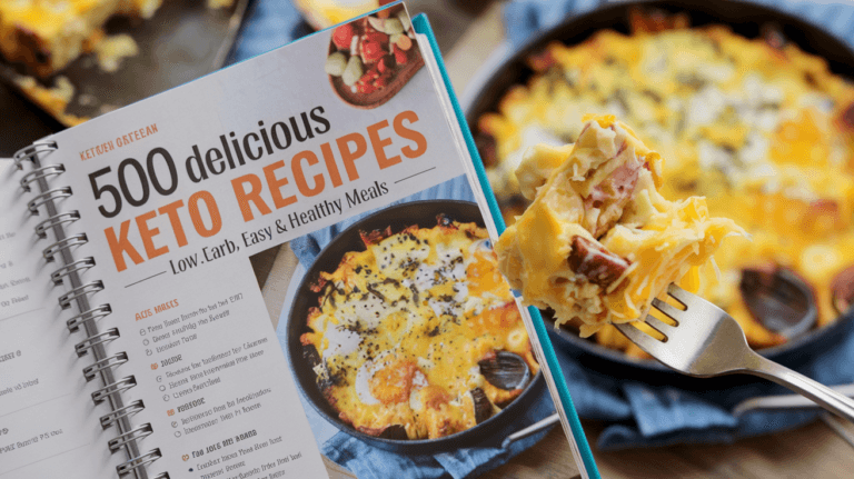 500 Delicious Keto Recipes Cookbook | Low-Carb, Easy & Healthy Meals
