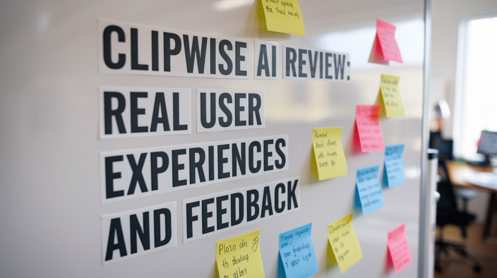 Clipwise AI Review: Real User Experiences and Feedback