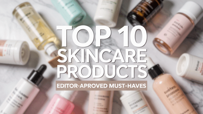 top 10 skincare products