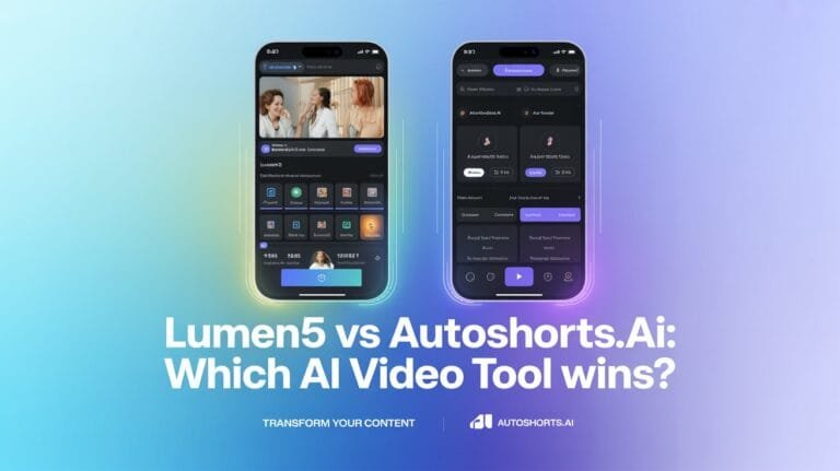 Lumen5 vs AutoShorts.ai: Which AI Video Tool Wins?
