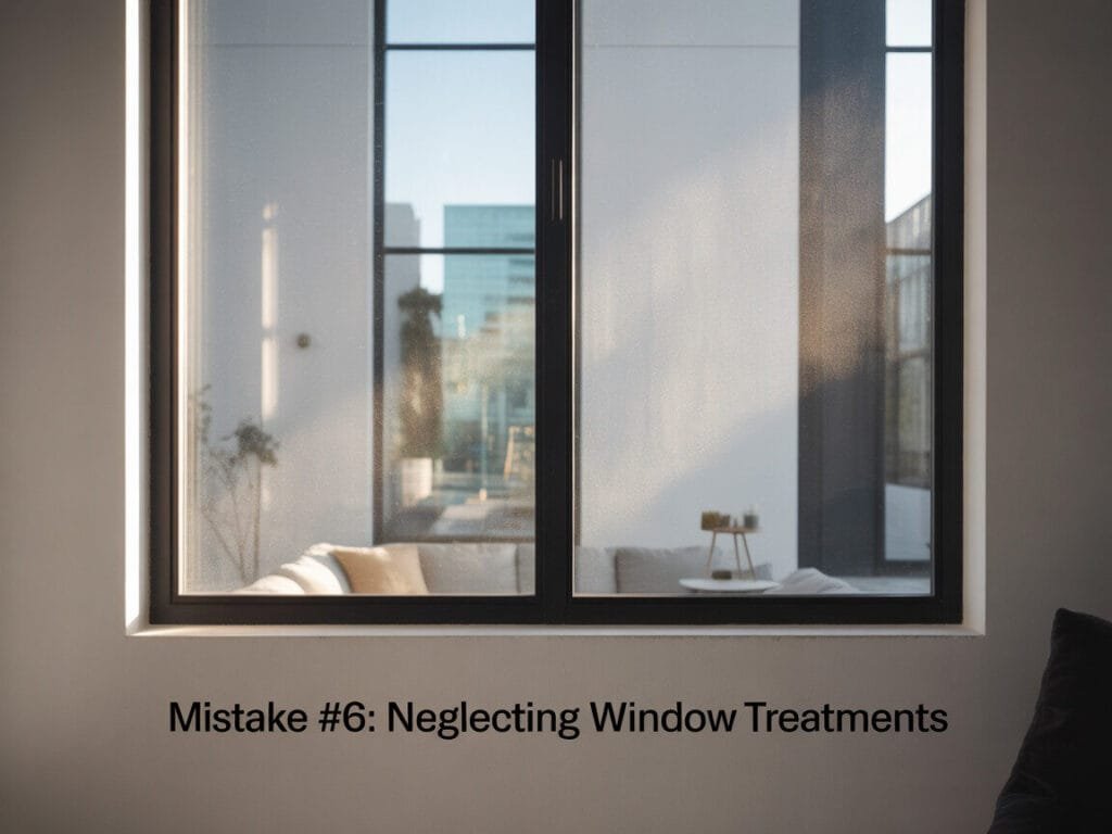Mistake #6: Neglecting Window Treatments