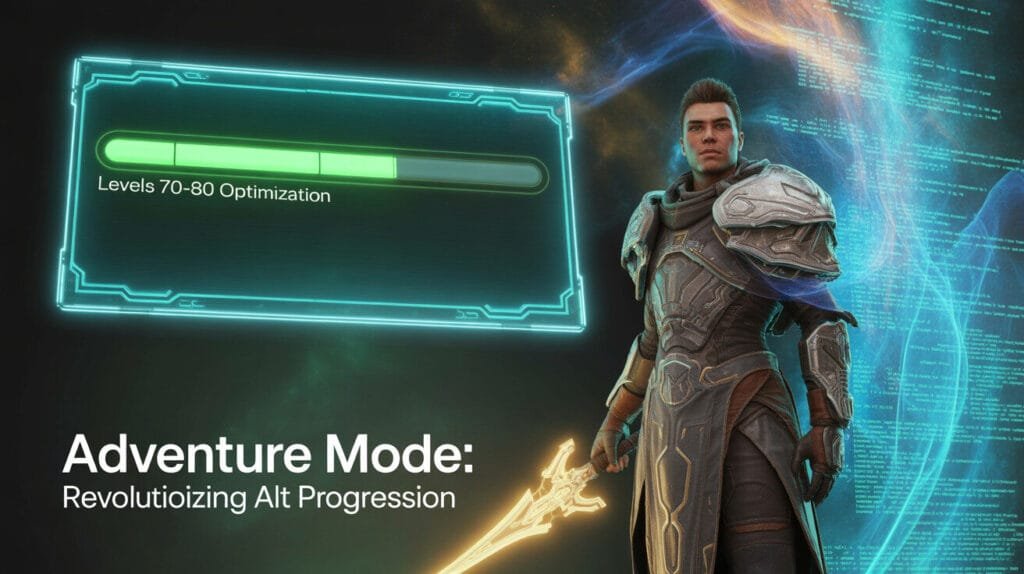 War Within Content: Levels 70-80 OptimizationAdventure Mode: Revolutionizing Alt Progression