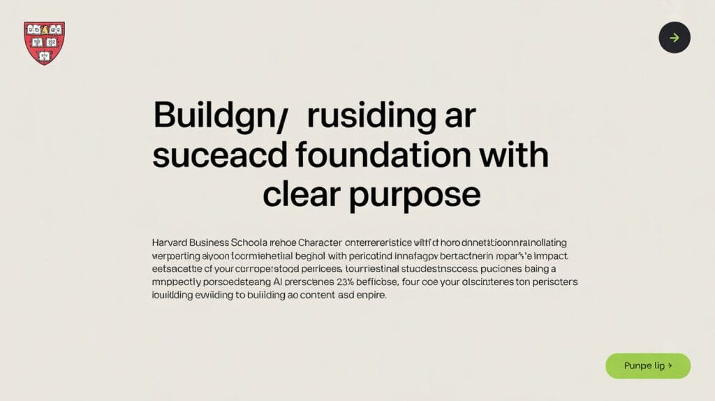 Strategy 1: Build a Strong Foundation with Clear Purpose