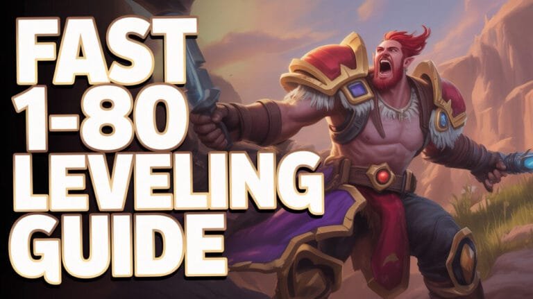 The Ultimate WoW Leveling Guide: Master Fast Leveling From 1-80 in 2025
