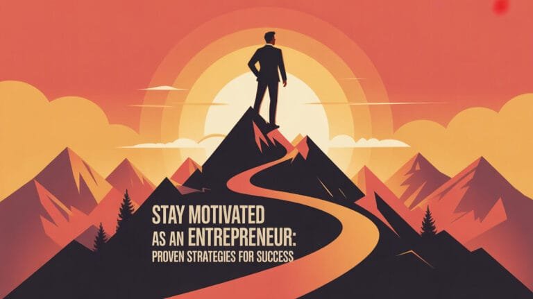 Stay Motivated as an Entrepreneur: Proven Strategies for Success