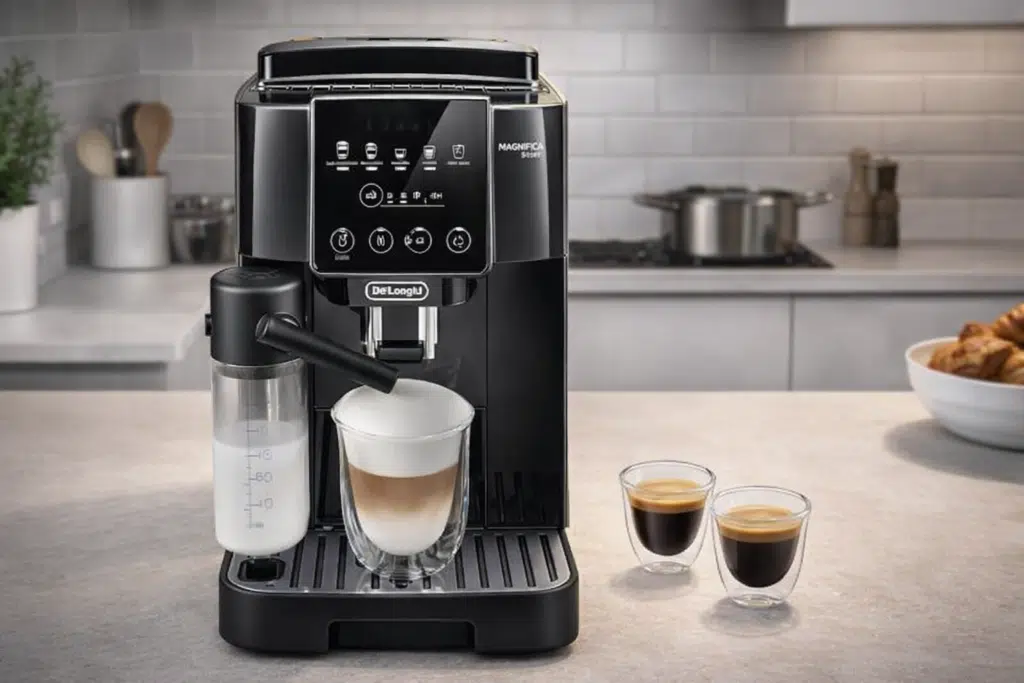 Product hero shot showing machine front-facing