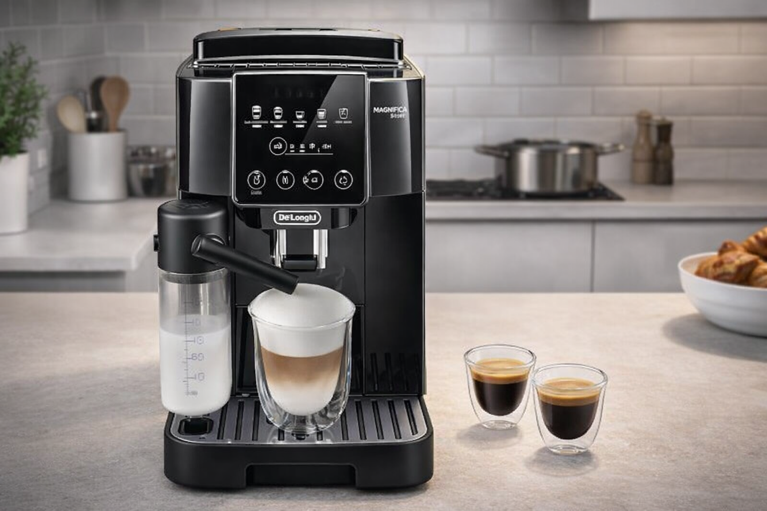 Product hero shot showing machine front-facing