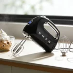 Smeg Hmf01bleu Mixer Hand Mixer 250w Black Goes Pro