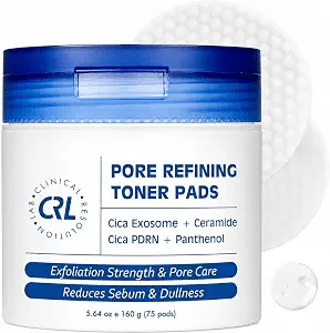 Clinical Resolution Exfoliating Toner Pads 75-count jar, original supplied product image